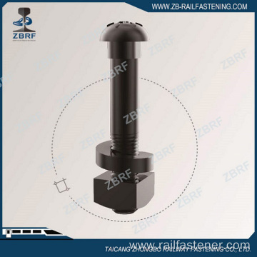 10.9 class track bolt for rail fastening